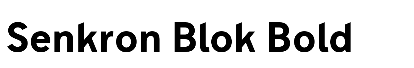 Senkron Blok Bold